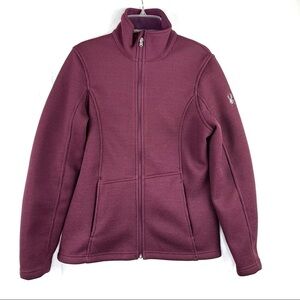Euc-spyder Endure Stryke Fleece Fini Full Zip, MidWeight, Stretch Sweater Jacket